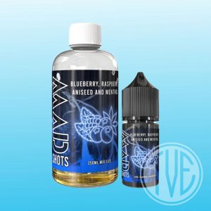 Blueberry, Raspberry Aniseed Menthol Mad Shot