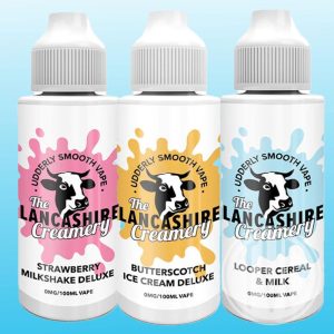 The Lancashire Creamery - 0mg 100ml Shortfill