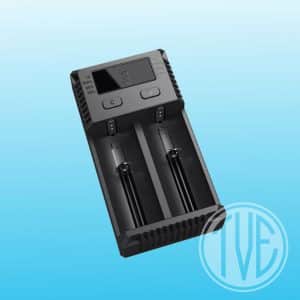 Nitecore i2 Intellicharger 2-Bay Smart Charger | FREE Shipping and Vape Deals Available | Online Vape Shop Serving Redruth, Truro, Penzance, Newquay, Poole, Dorset, York, Birmingham, Oxford, Reading, London, Manchester and more