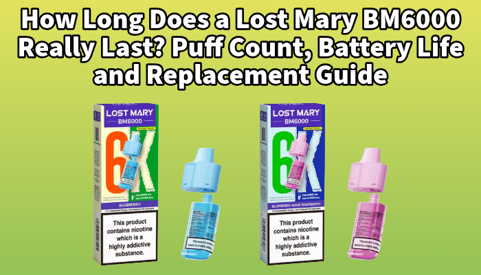 How Long Does a Lost Mary BM6000 Really Last? Puff Count, Battery Life and Replacement Guide | Free Shipping and Vape Deals Available | Redruth, Newquay, Truro, Poole, Dorset, York, Manchester, Oxford, London and Birmingham